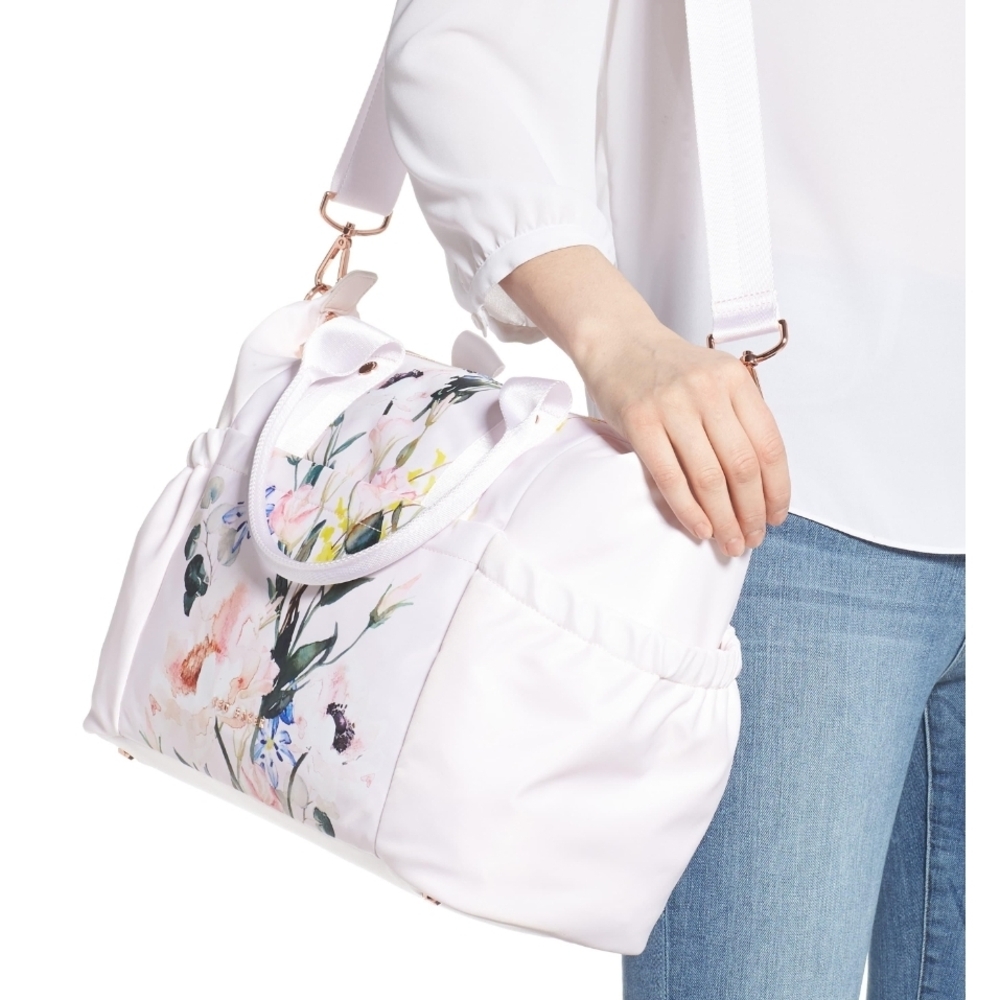 Floral White Women's Bag